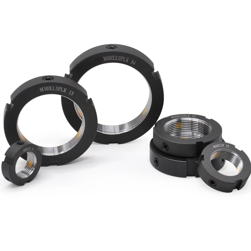 R-type Radial Lock Nut Precision Locking Anti-loose Round Screw Nut M8/M10/M12/M16