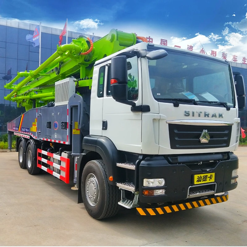 Factory Price 50m NONGJIAN Truck Concrete Pump concrete mixer truck