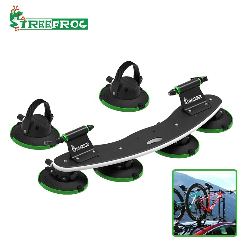 
TREEFROG Roof-Top Bike Car Carrier Quick Installation Roof Rack For MTB Mountain Road Bike Accessory Bicycle Suction Rack 