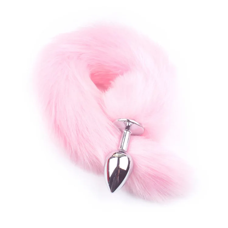 Manufacturer Direct Good Price Artificial Fox Tail Foxtail Anal Butt Plug