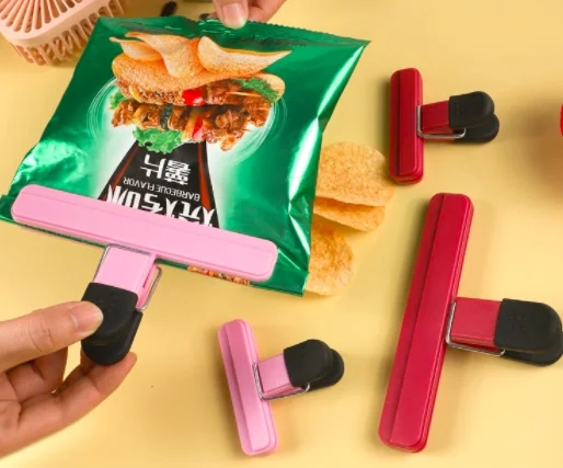 Super good Quality Large Food Packet Storage Bag Plastic Sealer Sealing Clips