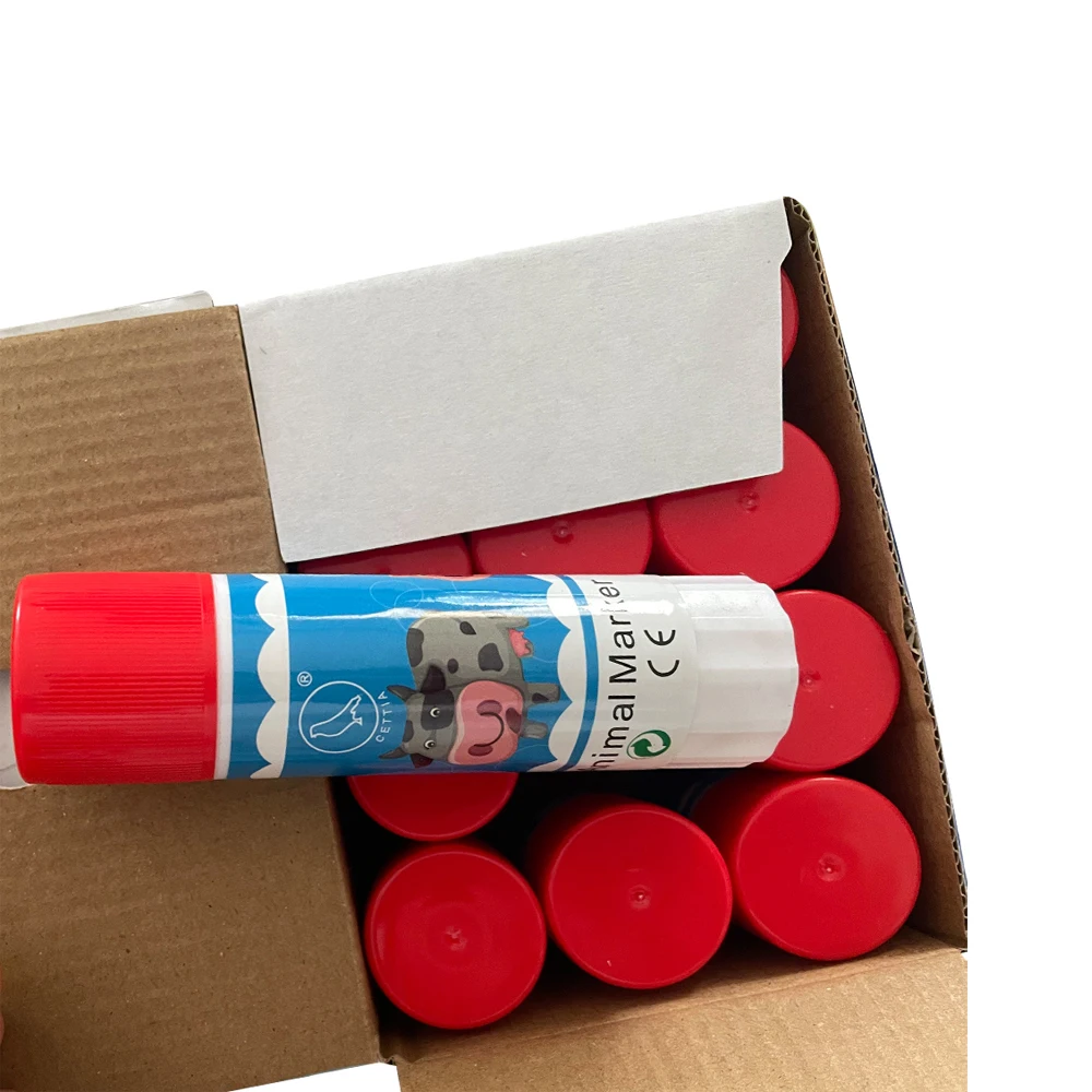 CETTIA KD915 livestock animal body marking use colorful wax crayon sticks for sheep pig