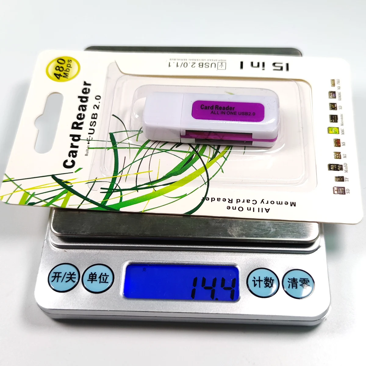 Senye 4 в 1 Многофункциональный USB 2 0 устройство для чтения карт памяти высокоскоростной мини-кардридер адаптер TF M2