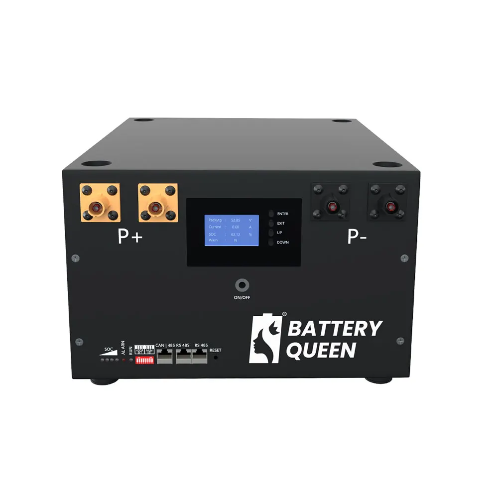 Batteryqueen 48V 16S 105Ah Battery Box Bms Kit Lithium Energy 48V Lifepo4 diy unit box battery box case For Solar Storage system