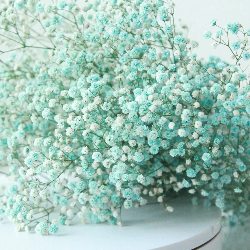 Beautiful Natural Real Touch mini baby breath bouquet baby breath flowers  white