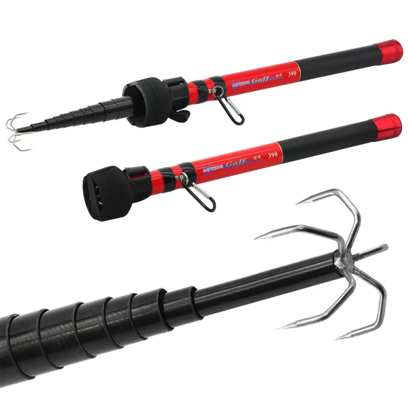 Squid Fishing Landing EGI Telescopic Gaff Hook 3.9m