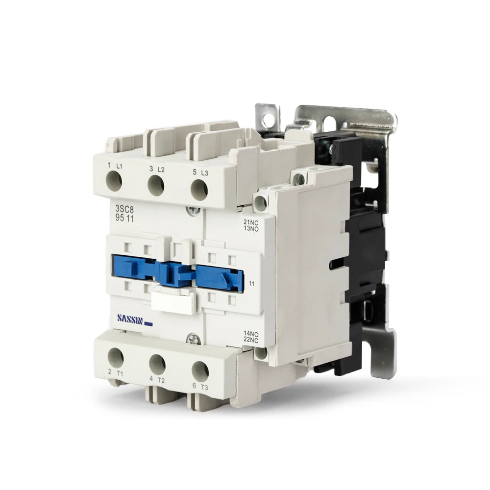 Factory Manufacture IEC Standard 3SC8 SASSIN 3 Pole 4P AC Contactor 95A 1NO+1NC
