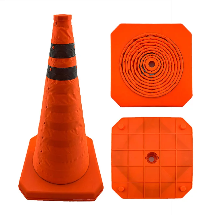 
Saftey Guarding Reflective Cones Sleeves Changeable Traffic Cone Cover, Traffic Cone Reflective Tape 