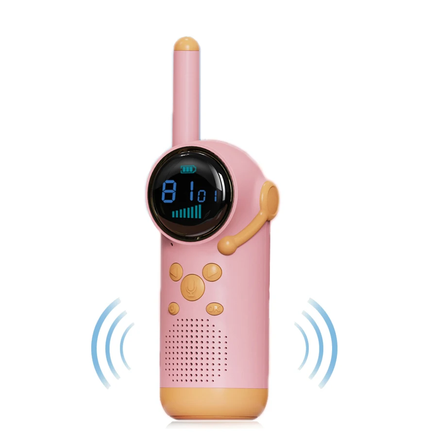 OEM/ODM Kids Gifts long range wifi wireless mini radio phone walkie-talkie mobile walkie talkie for Children Christmas Toys