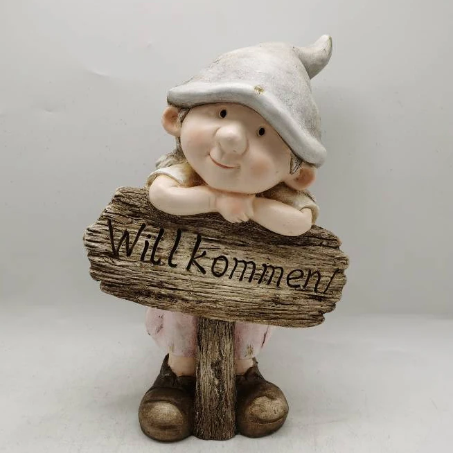 Decoration Cute Resin Garden Dwarf Statue in Garden Dwarf Statue Hot Selling Outdoor Home Decoration Eco-friendly Handmade