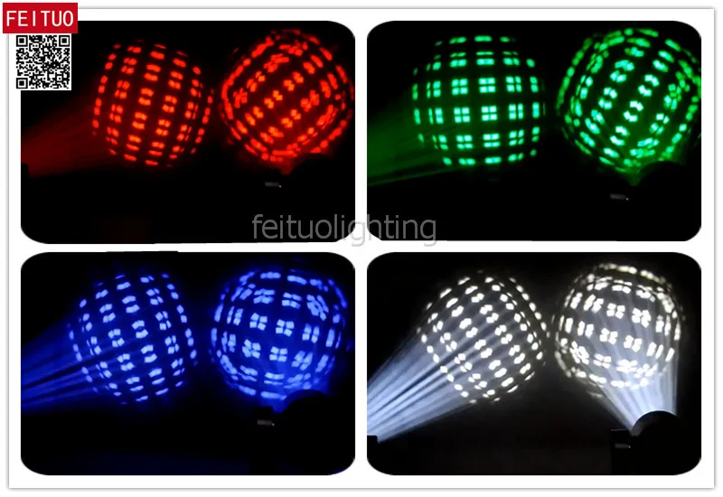 4pcs With 1 Road Case 360 Degree Tilt Rotate 60w Robe Led Moving Head, Rgbw Beam Led Moving Head Dmx512 Stage Light