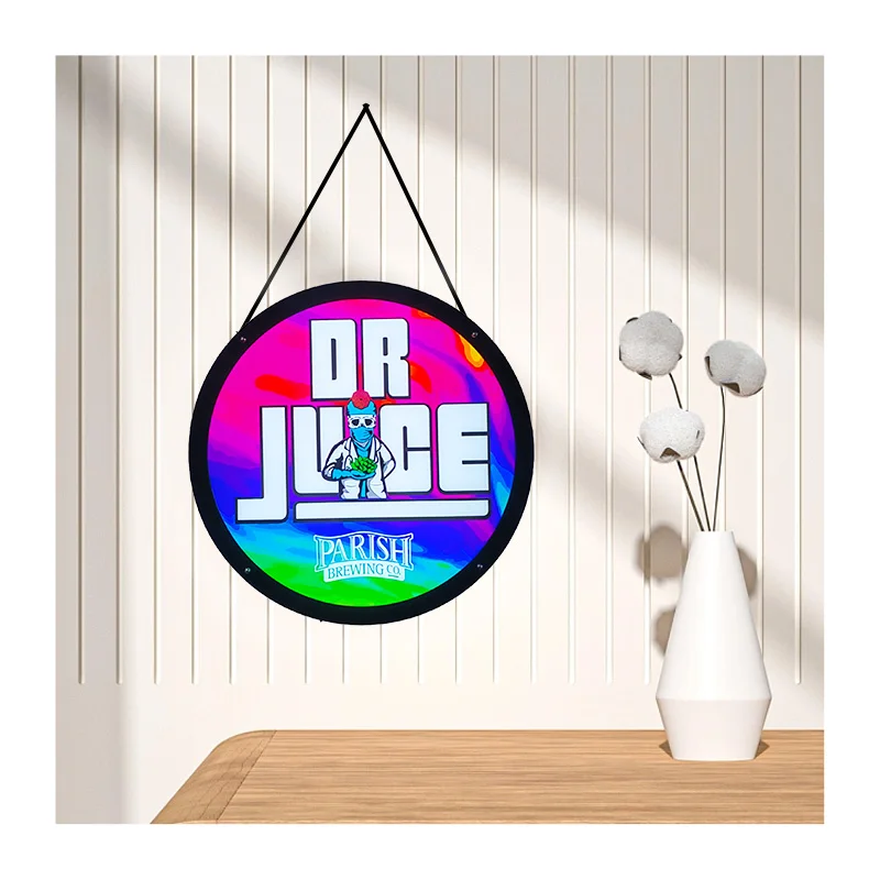 Custom Design Silkscreen Printing Crystal Led Lighting Sign Acrylic Led Light Box