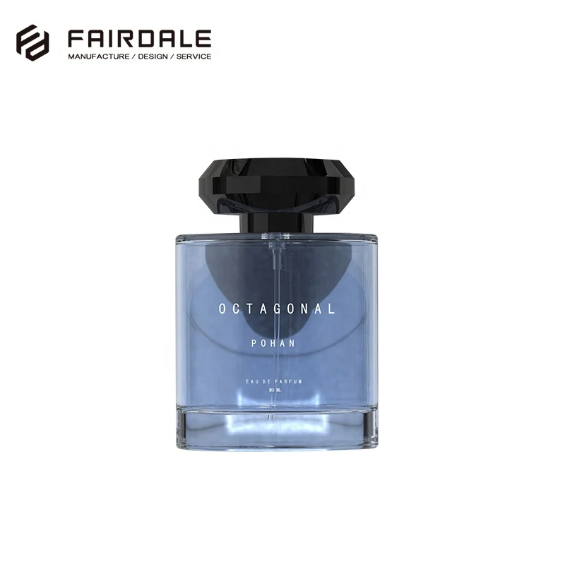 Colorful 80ml Luxury Glass Empty Bottle Perfume Customize Wholesale Perfume Bottles