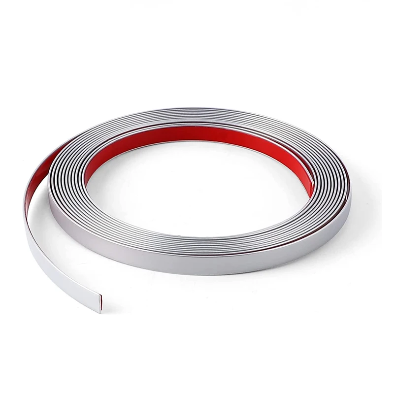 Factory direct sales Pvc flexible Self-adhesive  edge moulding trim strip for furniture  home office hotel DIY decor