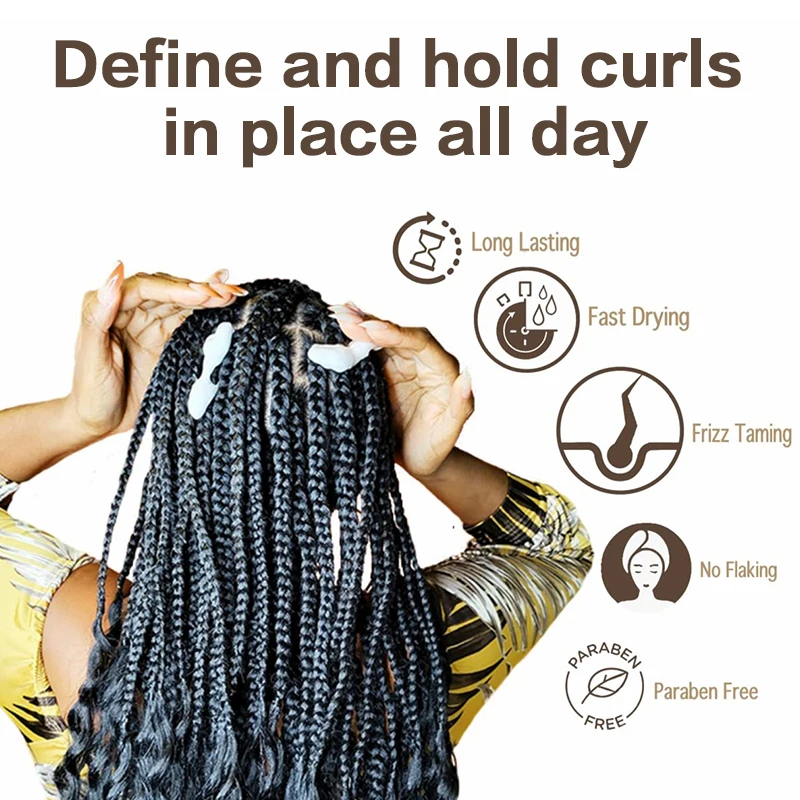 Luxfume Braid Mousse Private Label Anti Frizz Braiding Moisturizing Hair Mousse For Braids