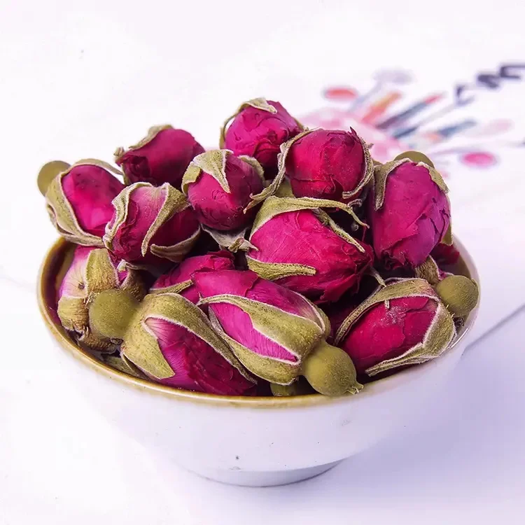 2024 Best Seller Herbal Dry Rose Petals Flower Tea Slimming Health Herbal Tea 500g