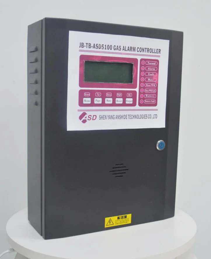 1-16 Channel/Zone Control multi Fire alarm panel used for biogas analyzer/online transmission device Panel for Fixed Gas Monitor