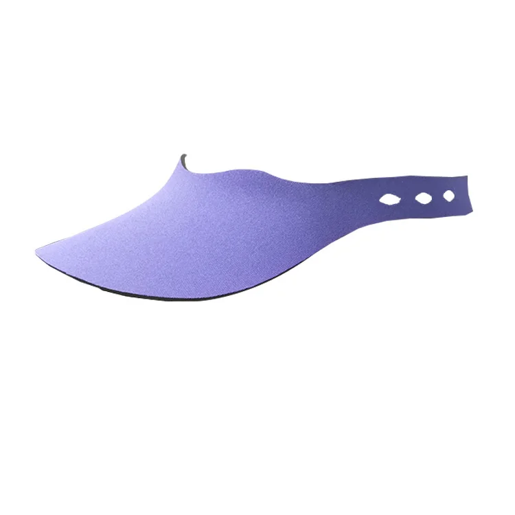 Wholesale Summer Outdoor Neoprene Sun Visor Cap Hat for Women and Men Ultra-Light Quick-Drying