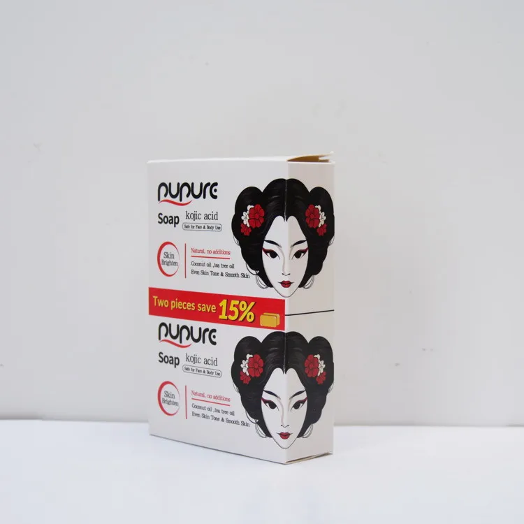 The Best Luxury Packaging Bleaching Gold Super Whitening X3 Lemon Transparent Facial Soap For Sensitive Skin With-Glutathione