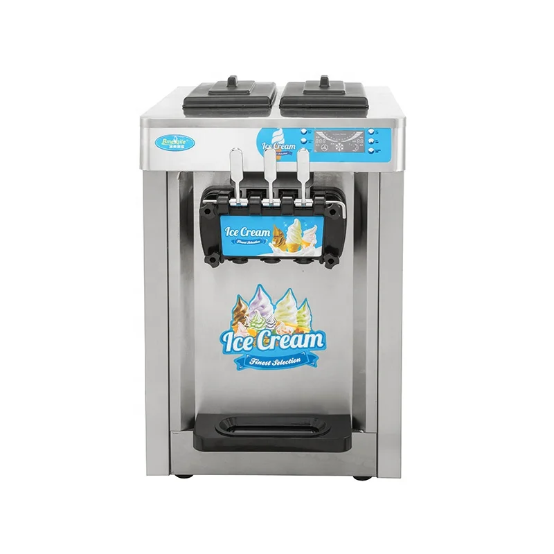 
LuxuryKitch high quality ice cream machine table top commercial ice cream machine 