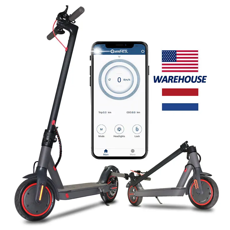 M365 E Elektric Scooter Electrique Adult Fast Electric Scooter Europe Warehouse Pure Air 2 Wheel Unisex H7 36V Two-wheel Scooter