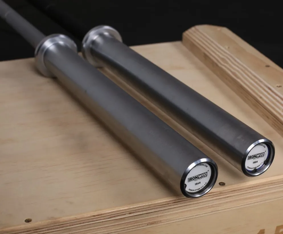 China high quality custom logo olimpic weight lifting barbell bar