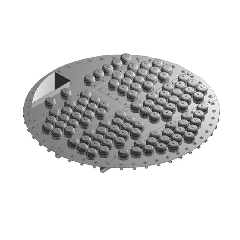 316L Metal Stainless Steel Bubble Cap For Distillation Tower
