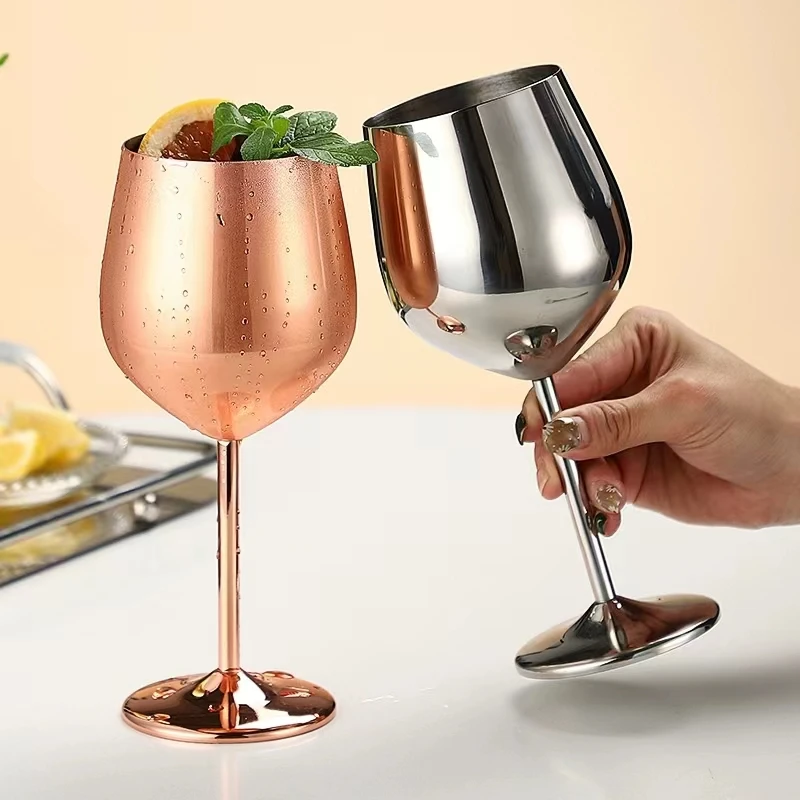 Stainless Steel 304 champagne glass  Factory Direct Bar Tools bucket Bar Tools wine glass