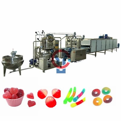 Industrial jelly pectin gummy making machine
