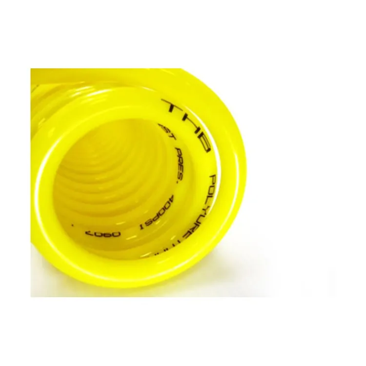 High Quality air brake coil hose High Pressure Pu Flexible Spring Spiral Truck Trailer Air Brake Coil Hose