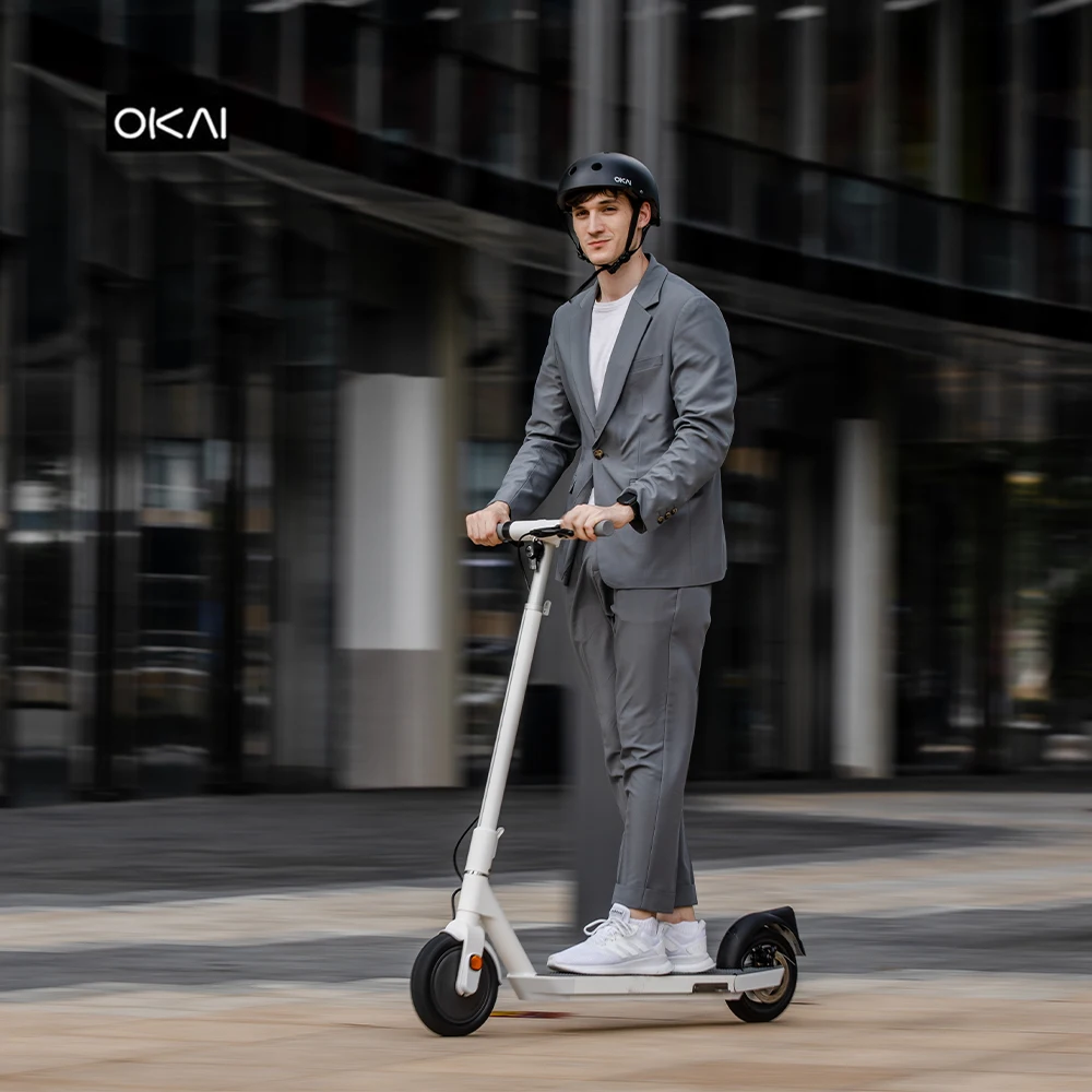 OKAI 2021 new design EU/US Warehouse stocks Smart Portable Foldable Luxury electric scooter for adults
