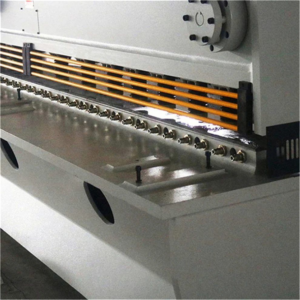 
QC11Y QC11K 12mm*2500mm E21S aluminum metal sheet plate manual / automatic hydraulic cnc mini guillotine shear cutting machine 