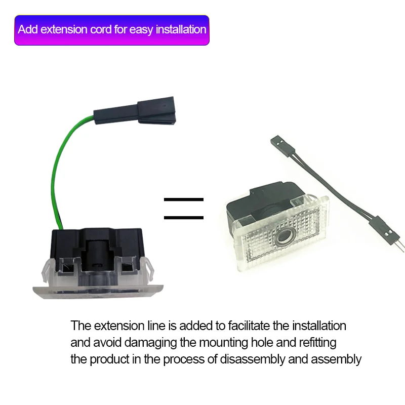 for 2021 tesla model 3 y s x car bodykit accessories parts logo  puddle lights