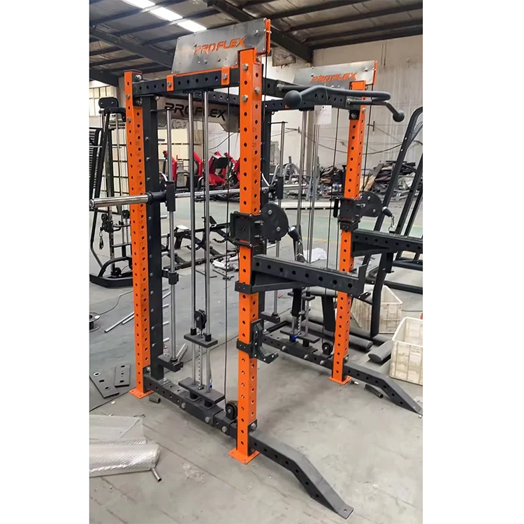 High Quality Wholesale Fitness Cross Fit Home Gym commercial squat rack adjustable squat rack