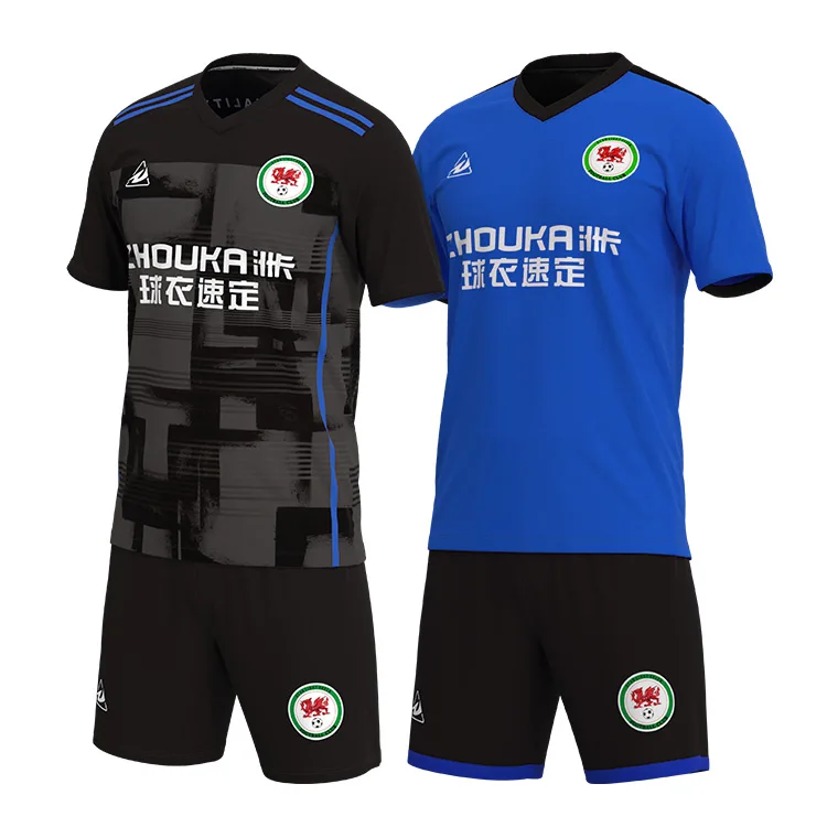 Cool breathable sweat-absorbent sports football  jerseys production of original soccer jerseys