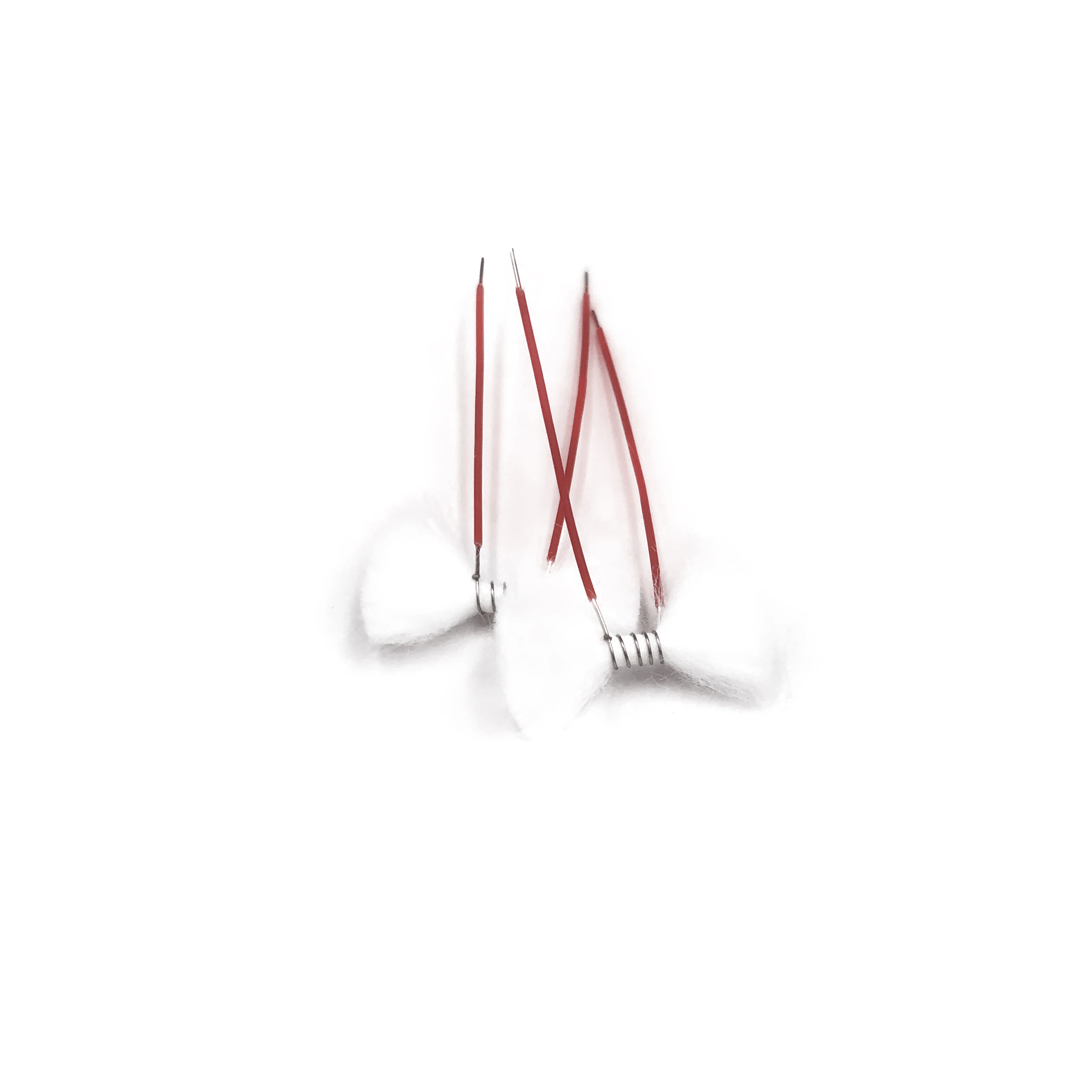  Vapes Accessories coil heater for relxvape yoozvape E-cig special Silver wire Cotton