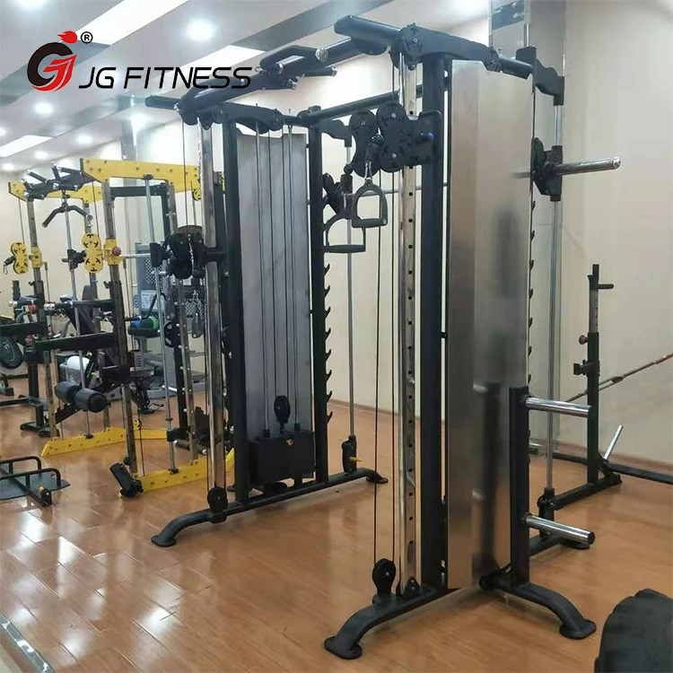 New gym equipment multi functional trainer smith machine training equipment bodybuilding workout equipment sports