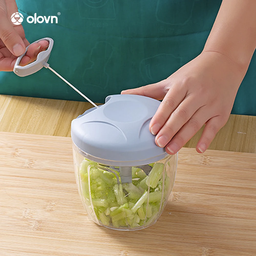 Hand Pull Garlic Cutter Factory Wholesale Manual Food Chopper High Quality Vegetable Slicer