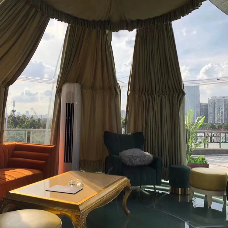 Competitive Price Polycarbonate Clear Geodesic Dome House