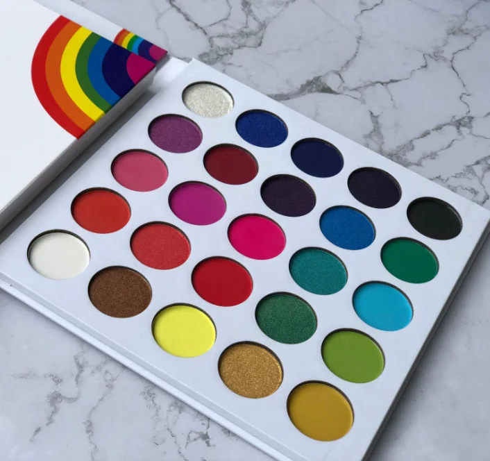 Make up pallets eye shadow private label 25 Colors