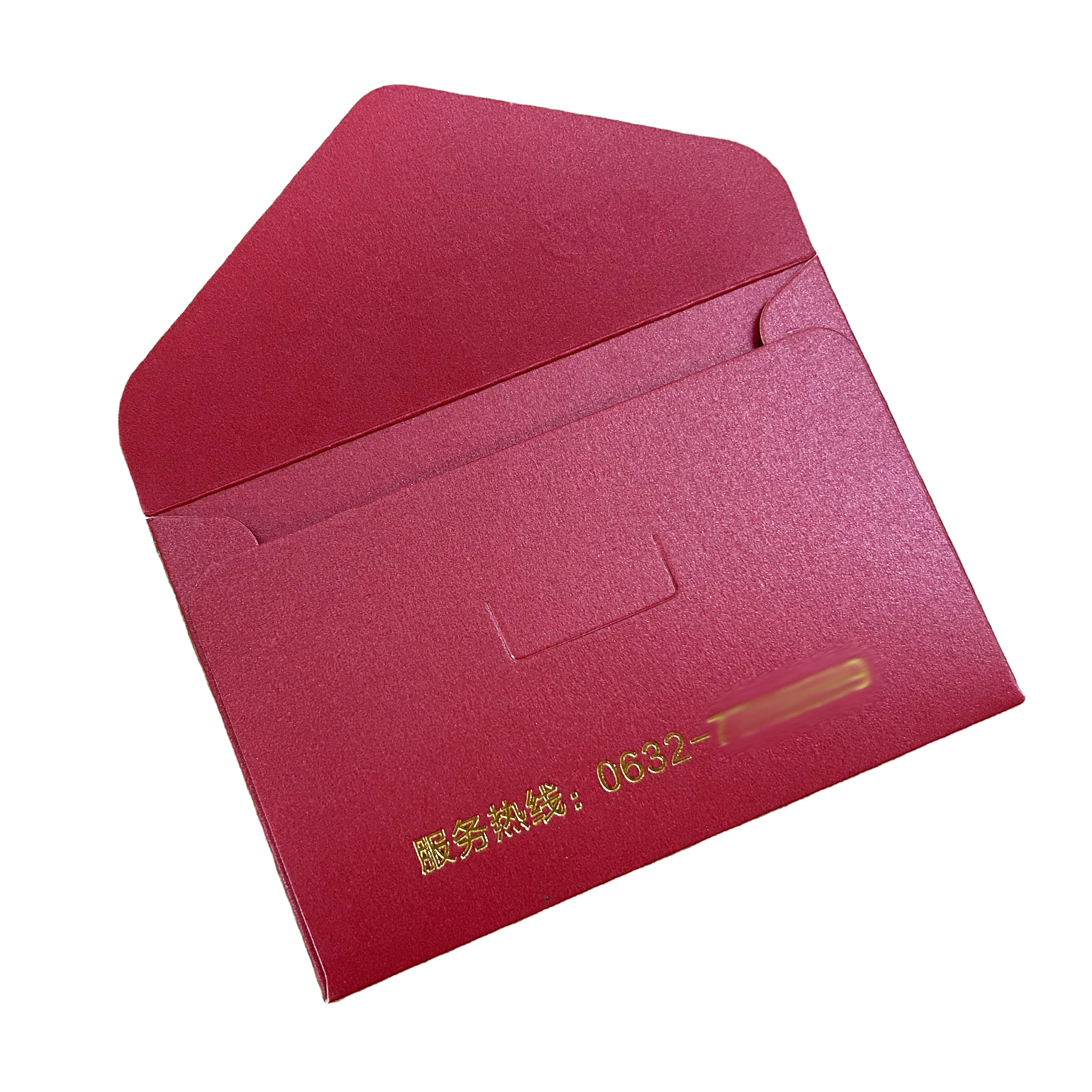 100PCS bulk customized logo base paper hot stamping envelope invitation letter gift card business card envelope