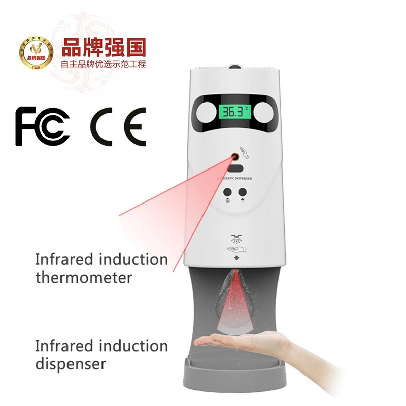 soap automatic dispenser electric automatic hand sanitizer dispenser / spray foam gel sensor soap dispenser