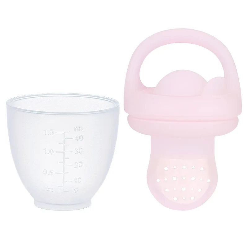 Aricare Newborn Eco-friendly Food Grade Soother Soft Safe silicone beads baby pacifier clip For Infant Children