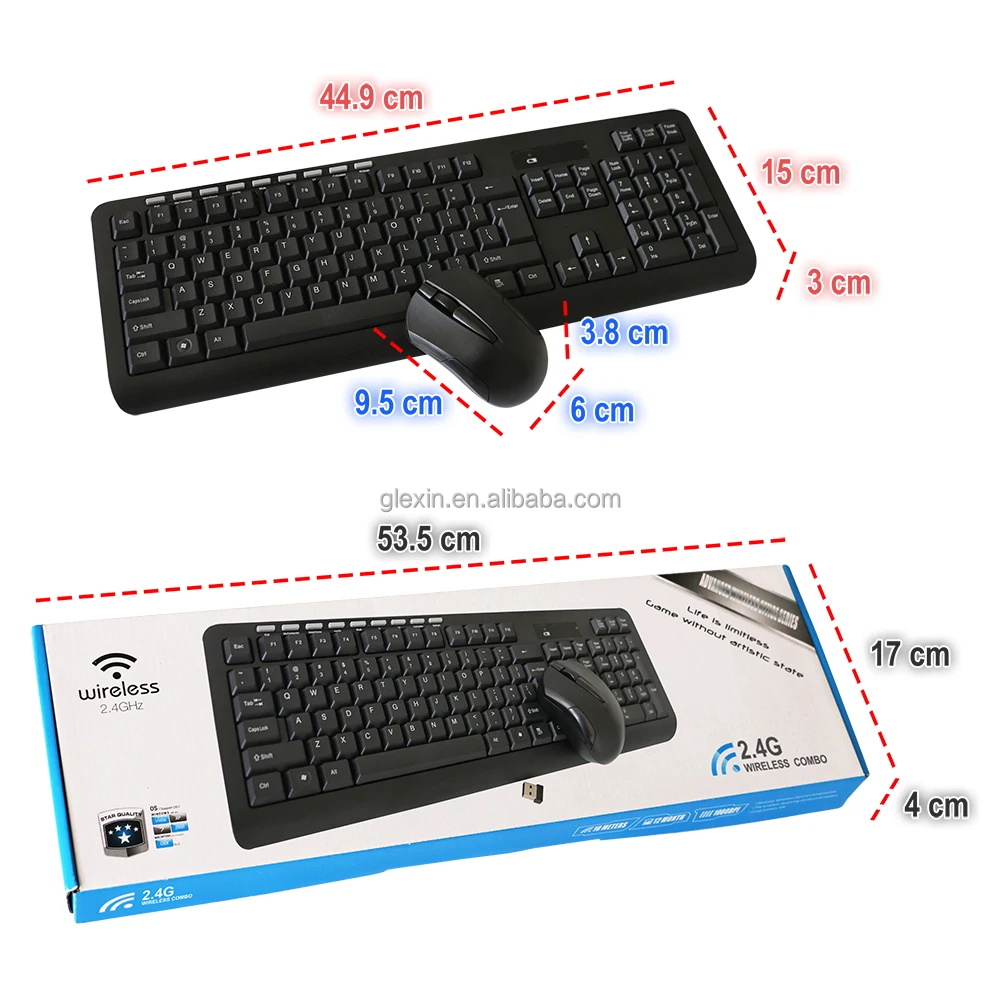 LX-KM106_2 keyboard mouse