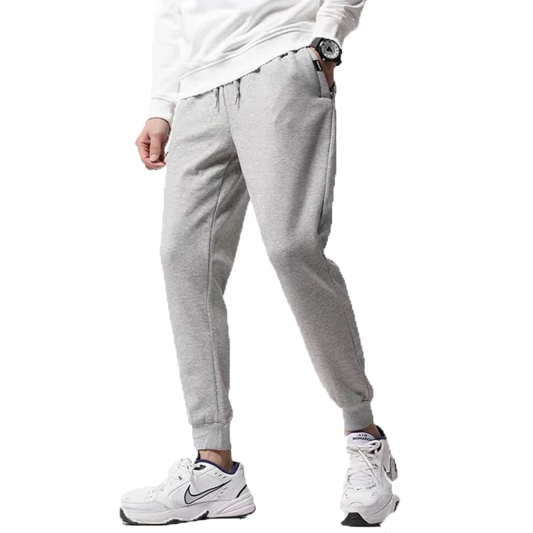 Wholesale custom LOGO embroidered printed sweatpants, blank cotton sweatpants, jogging pants for men