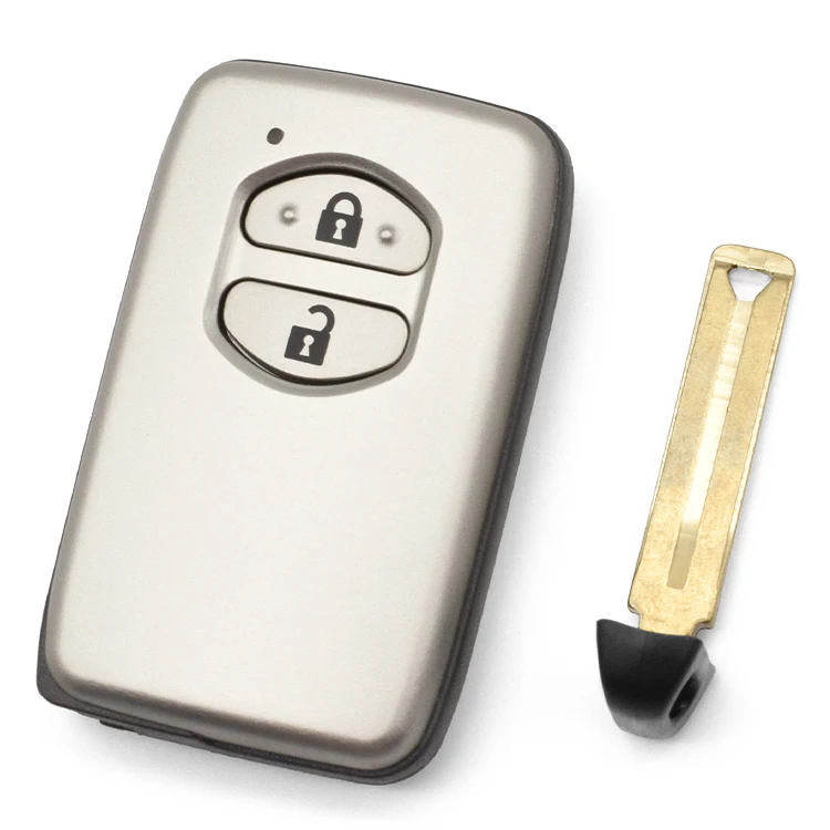 Автомобильные ключи T-oyota 2 3 4 кнопки откидной пульт дистанционного управления пустые от автомобиля для дубликатов с