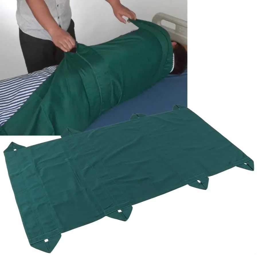 Patient Disabled Elderly Transfer Belt Multifunctional Turn Over Belt Lifting Transferring Bed Sheet Braces Supports