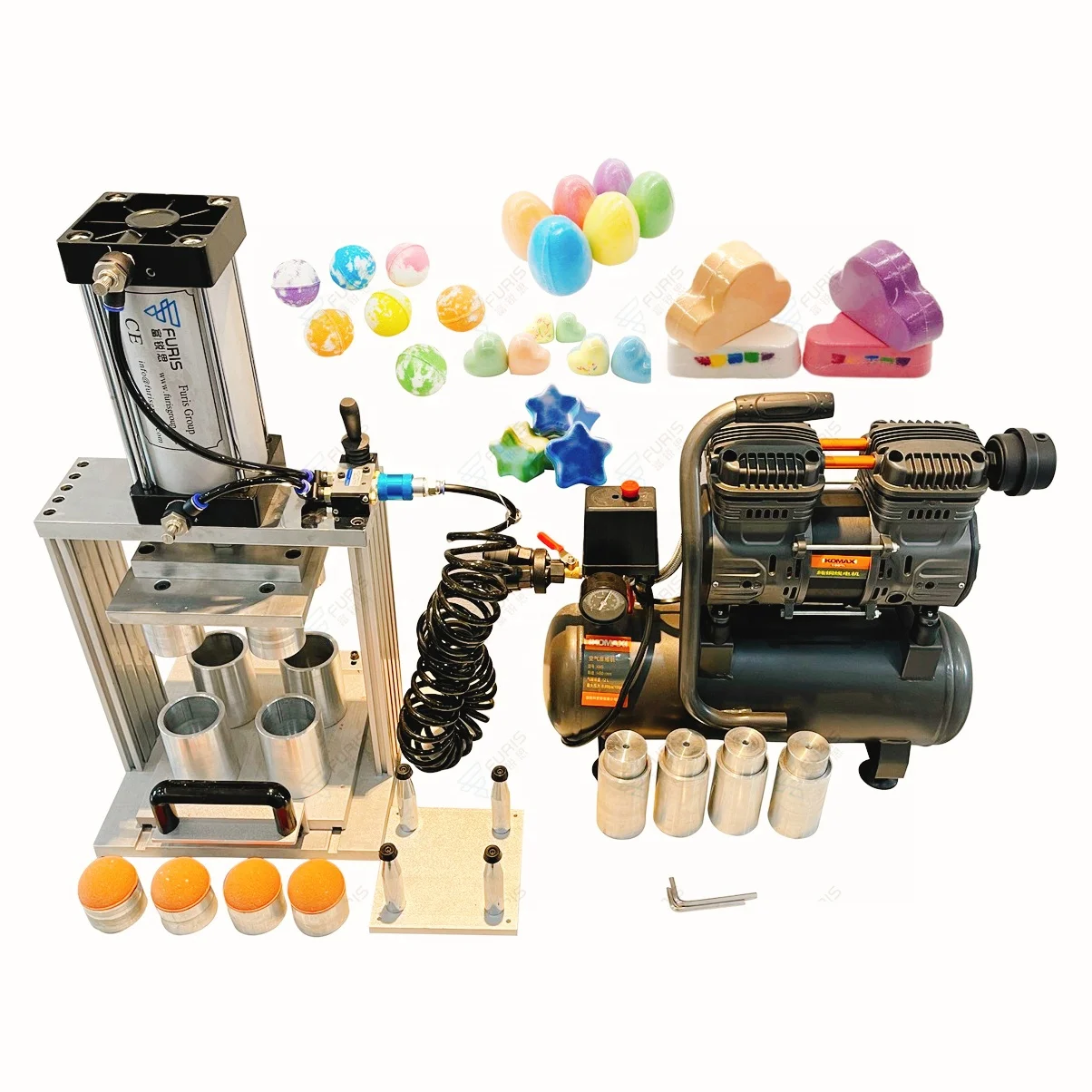 2023 США, лидер продаж, мини-станок для домашнего использования с несколькими бомбами для ванны, без электрического прессования, пресс-форма, квадратная, низкая цена