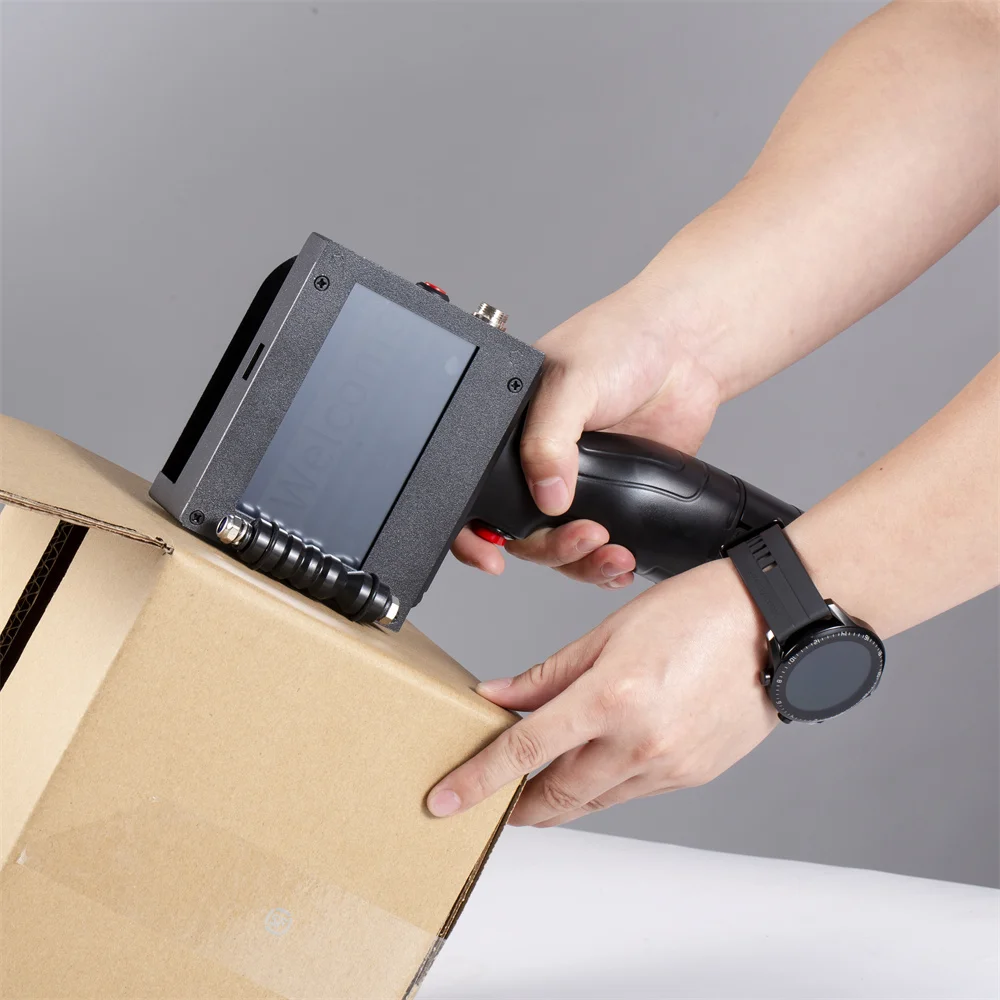 2022 BTMARK news handheld OEM inkjet printer expiry date printer for QR code or Bar code