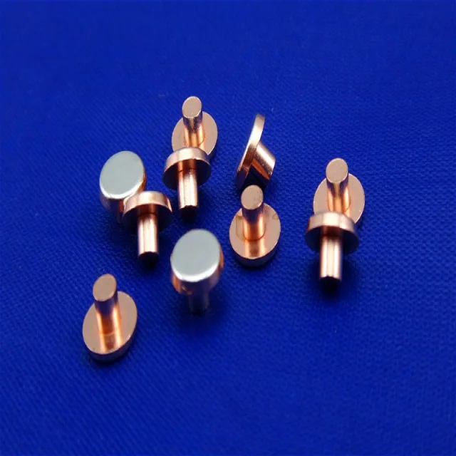 Solid Silver Contact Rivet